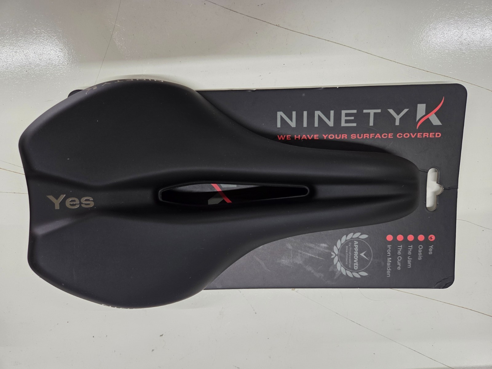 Ninety K Bicycle Saddle Road/Gravel/E-Bike Model YES 160mm NEW Unwanted Gift