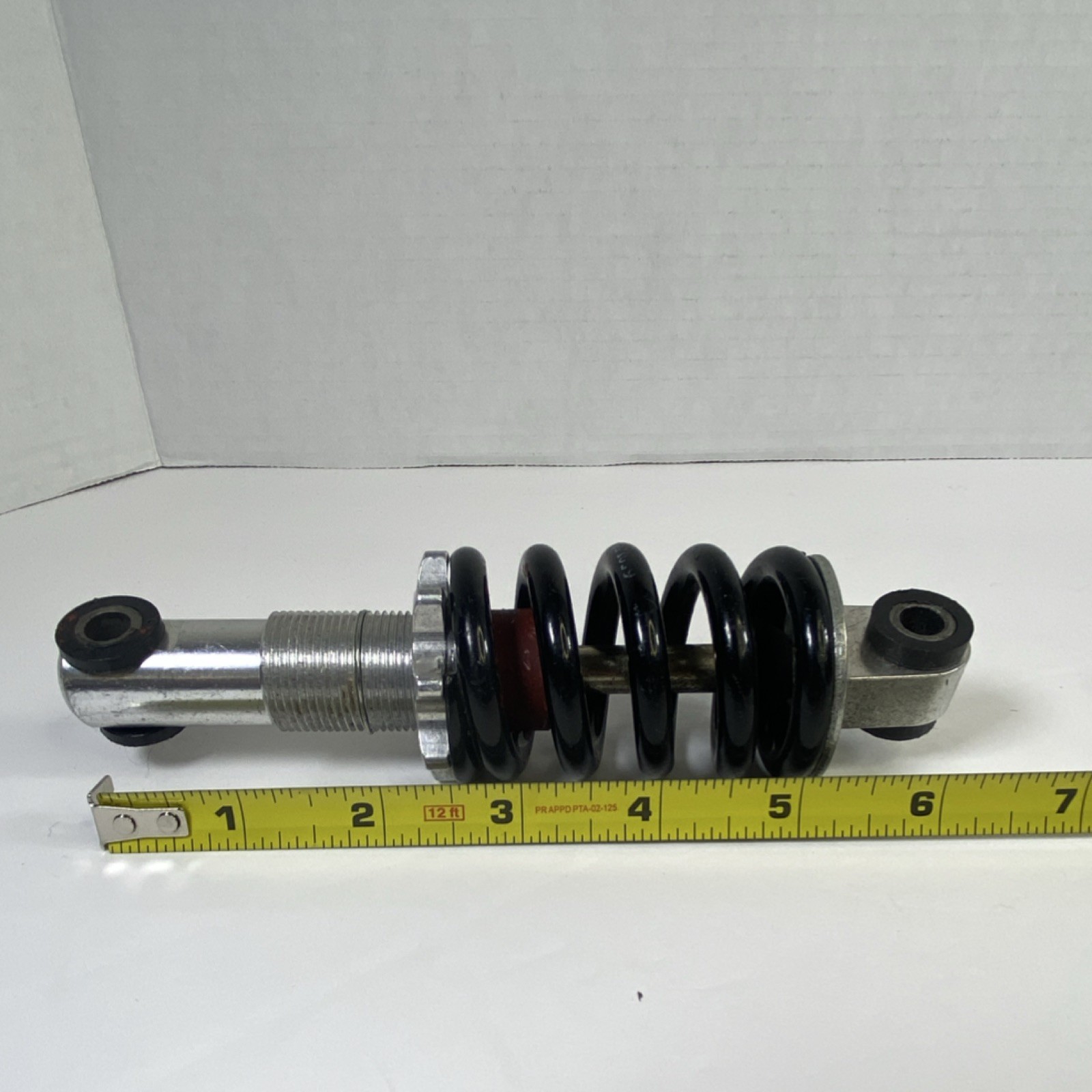 Best Shock B5-800A Rear Coil Shocks Set of 2, 5.5in Black Silver Steel Aluminum