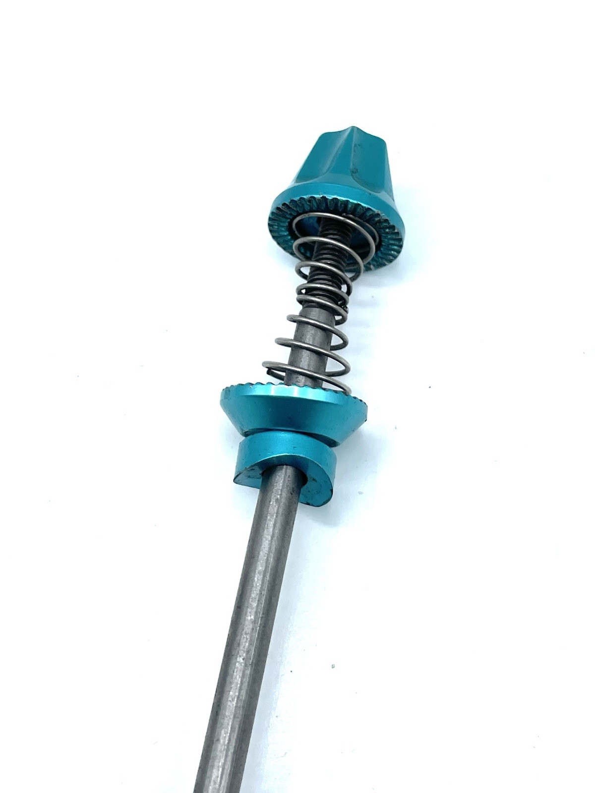 Titanium Quick Release Skewer Rear QR Turquoise Anodized Vintage MTB