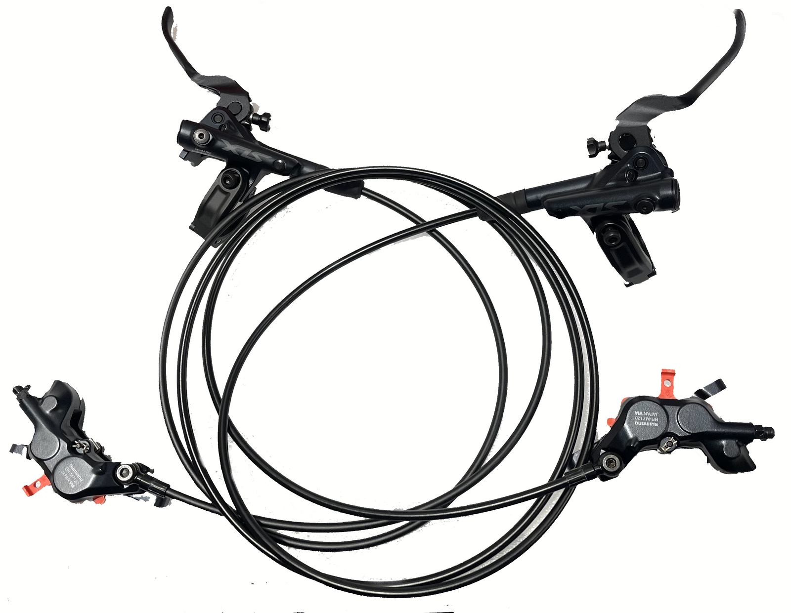 Shimano SLX BL-M7100/BR-M7120 I Spec EV Hydraulic Disc Brake Set Please READ