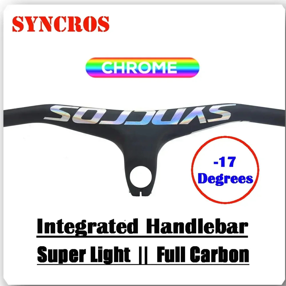 Syncros Carbon Integrated Handlebar Mountain Bike Stem -17 Degree 70mm-110mm