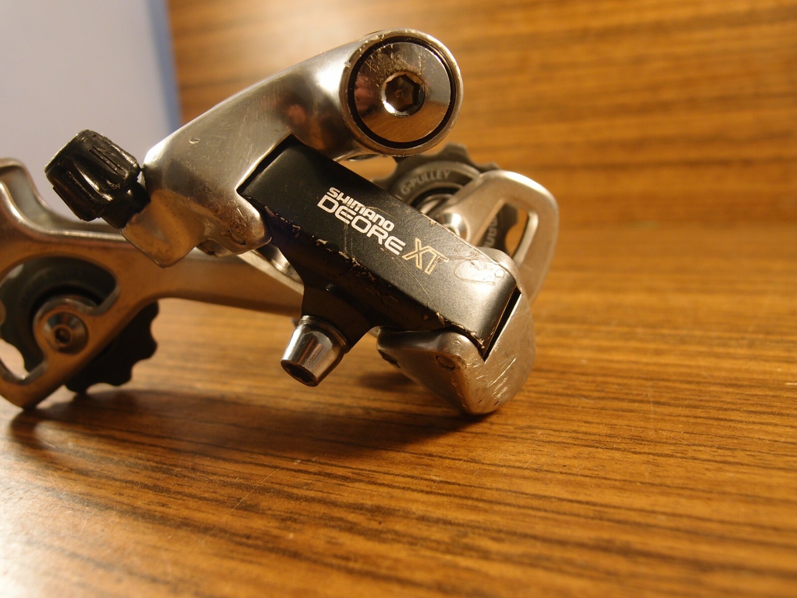 1992 rear derailleur Shimano Deore XT RD-M735 VIA Japan long cage 7 sp