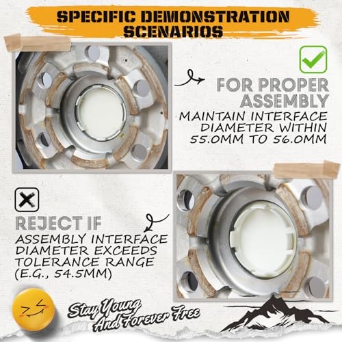2.5Inch 63MM Wheel Center Caps for Dodge Outer 63MM , Inner 56MM Matte Black
