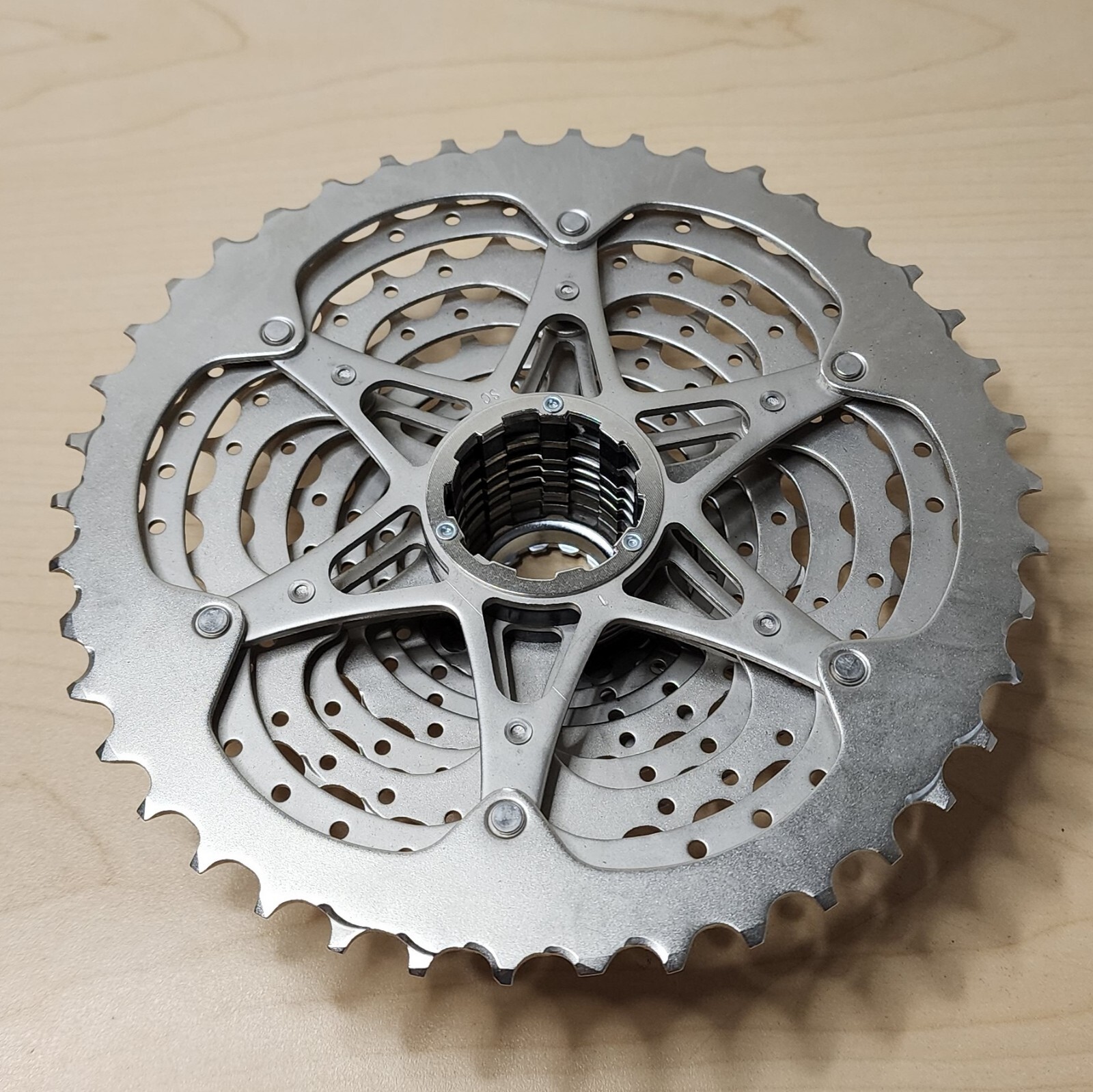 JGbike Bike 10 Speed Cassette Sprocket 11-42T Shimano Deore Sram Grey CS-M4100
