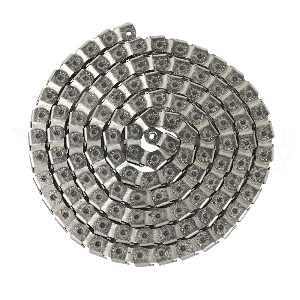 KMC Kool Knight Chain 1/2 » x 1/8 » KK710 Single-Speed 112 Links Silver BMX