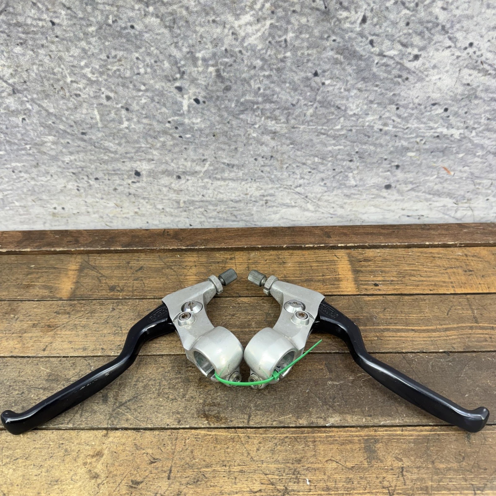 Vintage Suntour XC Power Brake Lever Set Black 22.2 4 Finger Pair 1980s MTB