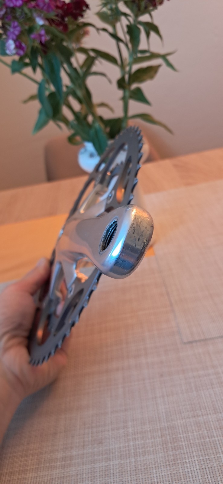 Shimano Dura Ace 7700 crankset + extra
