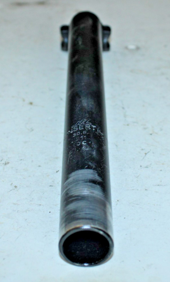 TruVativ Hussefelt Seatpost Seat Tube 350/30.9mm 30mm Offset Black Gravel Road ~