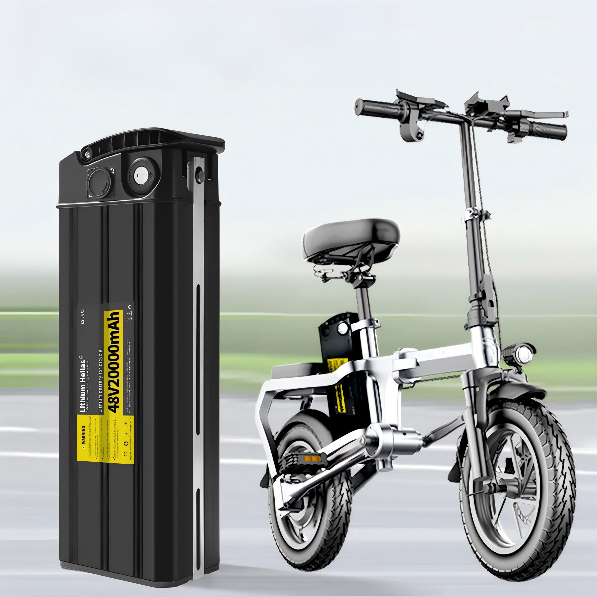 48V20Ah Lithium Battery for Folding Electric Bike,Ebike Replacement Batteries