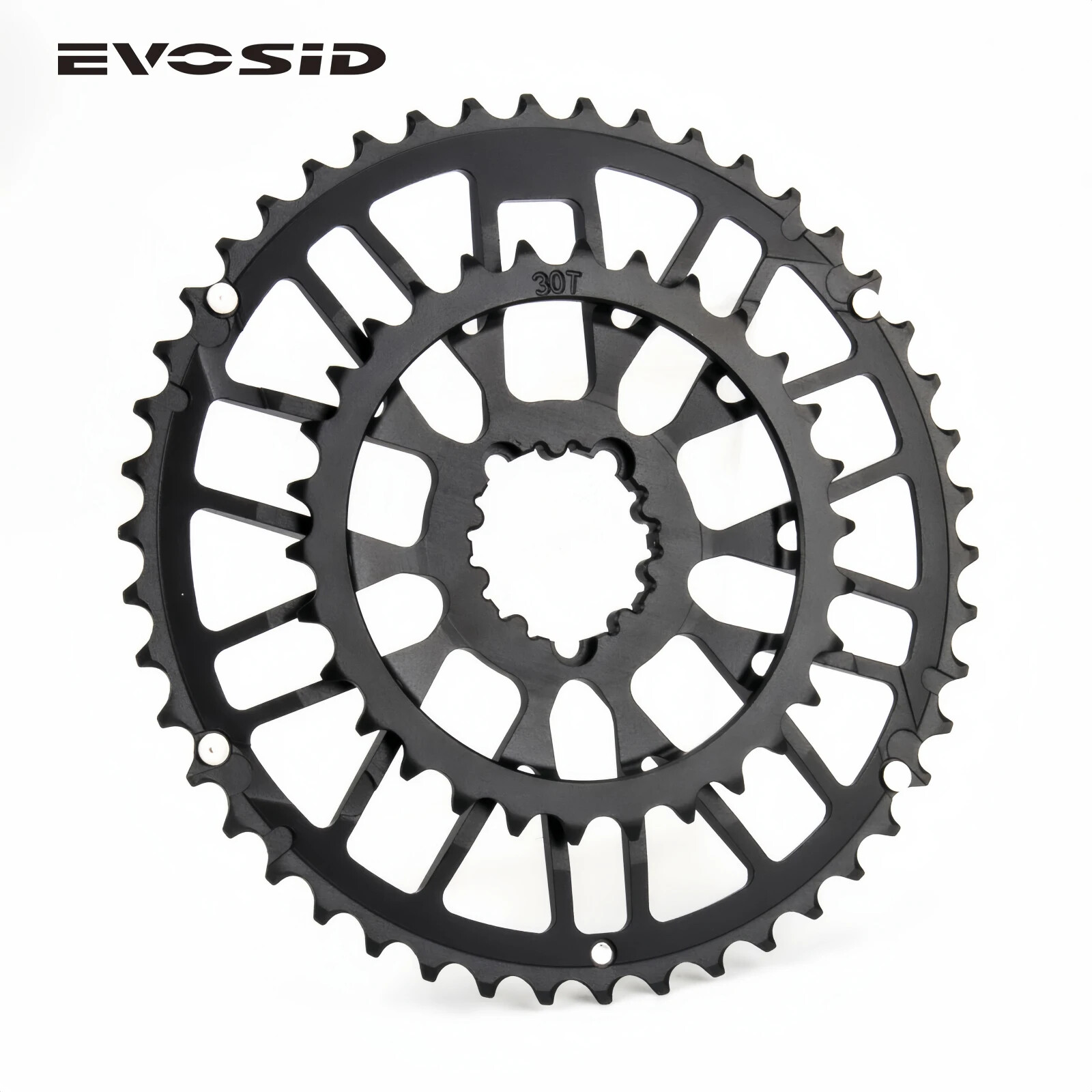 Gravel Road Folding Bicycle Crankset Chainring 46-30T 48-32T Double Chainwheel