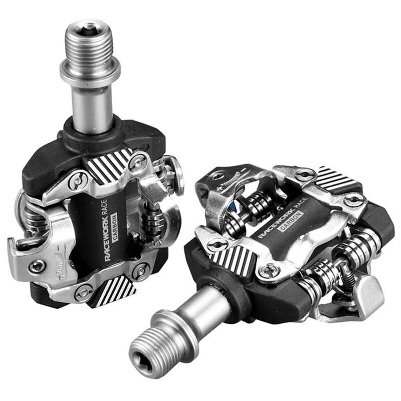 Self-Locking SPD Pedals Mountain Bike Cleats Bearing Footrest Bicycele Parts
