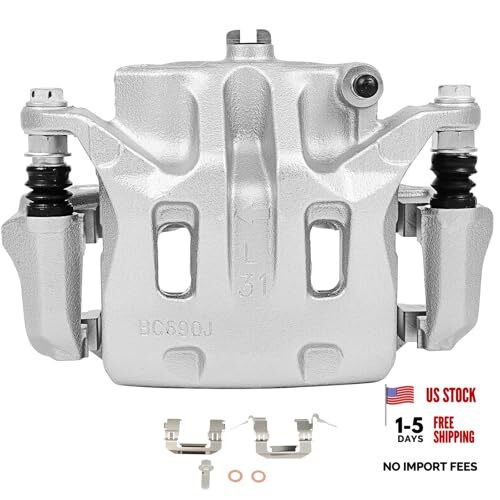 Front Left Brake Caliper Assembly w/Bracket 19B2870 2003 Front Left[19B2870]