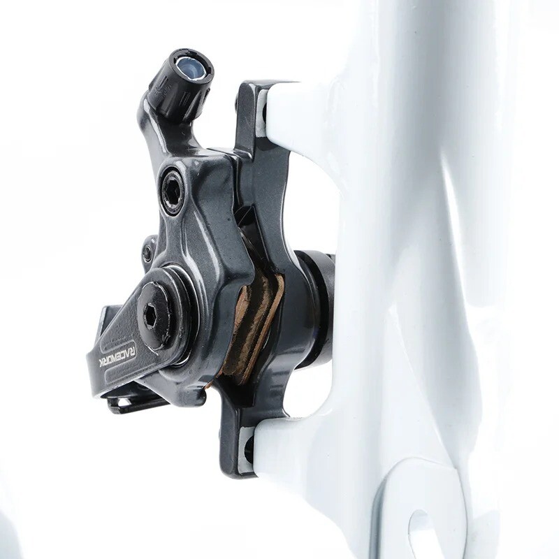 1 Pair Bicycle Brake Caliper Mechanical Disc Caliper MTB Pushe Piston Disc Brake