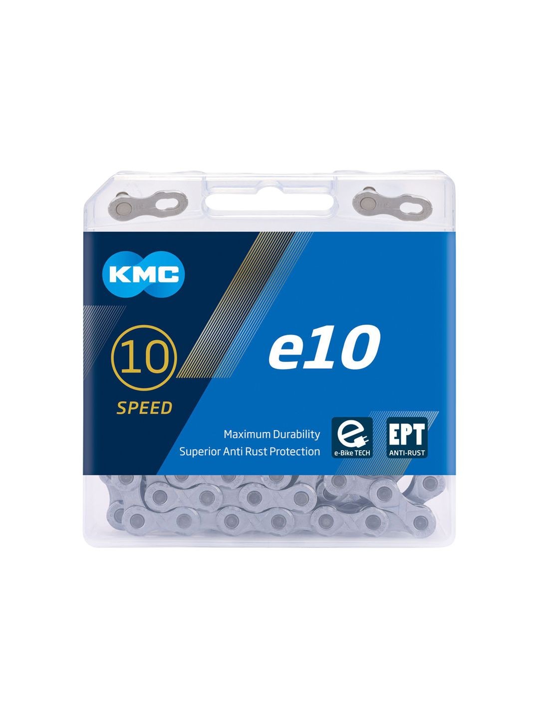 KMC e10 Sport EPT 10-Speed E-Bike Chain One size Grey
