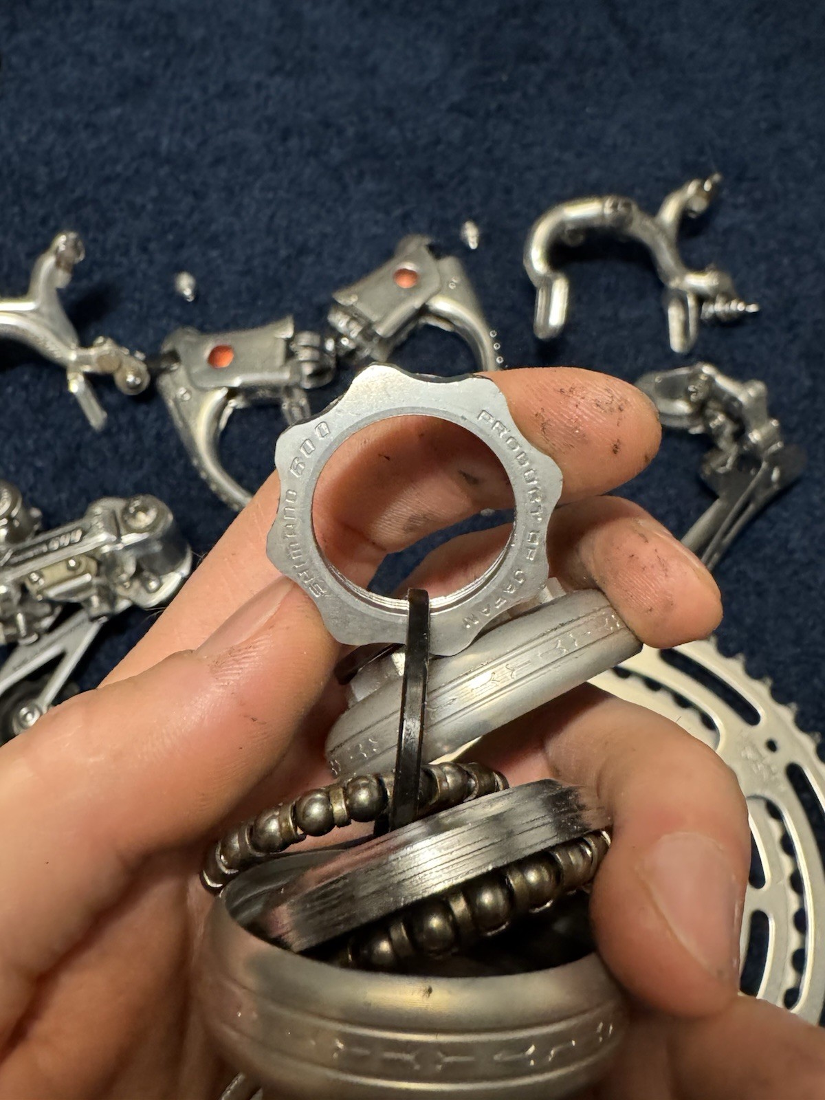 Shimano 600 Arabesque Groupset Crankset, Derailleurs, Shifters, Brakes, Headset