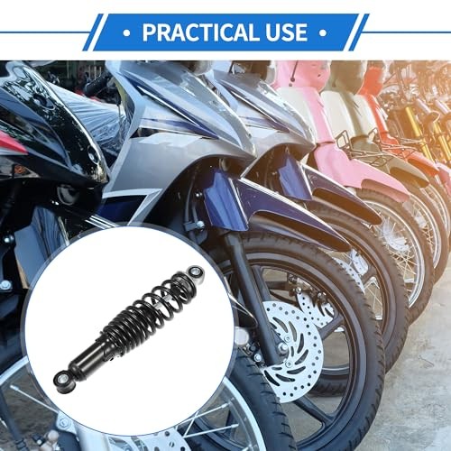 1 Pair Motorcycle Rear Suspension Shocks 280mm – Air Suspension Shocks 280MM