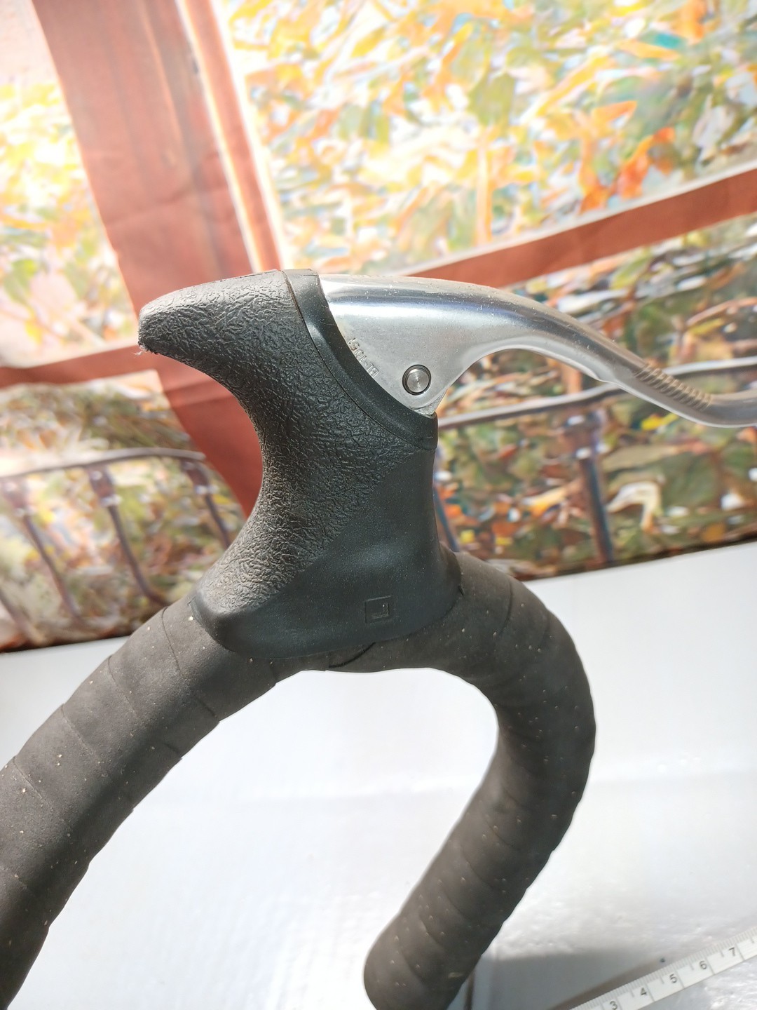 Vintage Belleri Handlebar & Stem St. Etienne 41cm w/ Shimano Aero Lever & Wrap