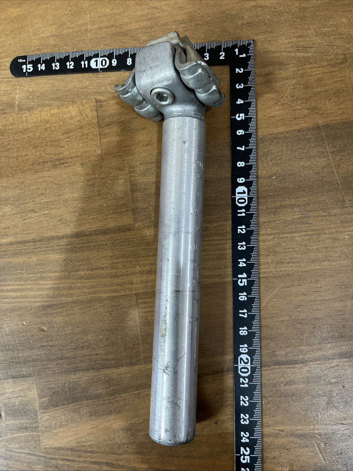 1980 SR Sakae Used Aluminum Seatpost 25.8 mm Silver JAPAN