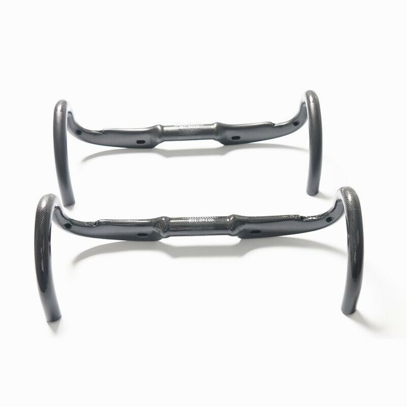 Ultralight Carbon Fiber Drop Bar Racing Road Bike Handlebars 31.8*400/420/440mm