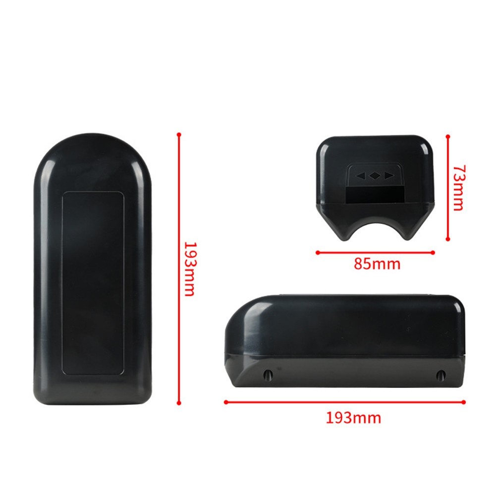 Bike Controller Case 193x85mm Protective ABS Design with Fixing Screws