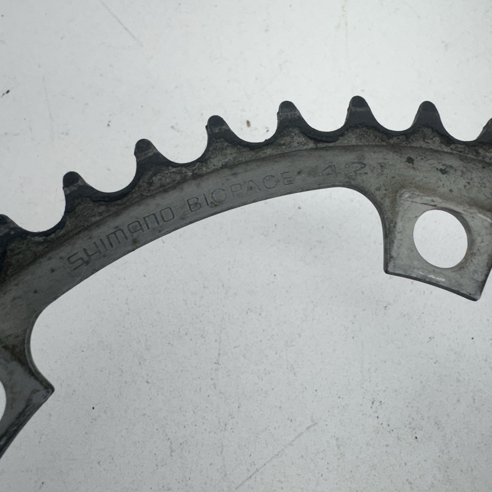 Shimano Biopace Chainring 42t 130 BCD Vintage Oval 42 Tooth Sprocket Alloy A33