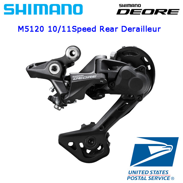 Shimano Deore Shadow+ RD-M5120 10 / 11 Speed SGS Long Cage Rear Derailleur MTB