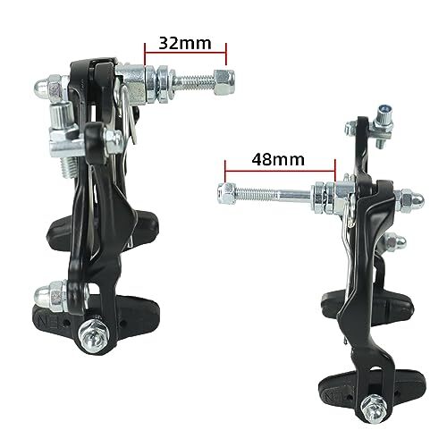 FOMTOR Bike Brakes Calipers, C Brake Set, Bike Brake Calipers Assorted Colors