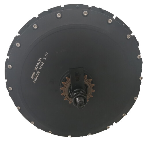 QS V3 273 40H Motorcycle rim 17» 18″ 19″ 21*1.85in 72v 8000W Ebike Motor Wheel