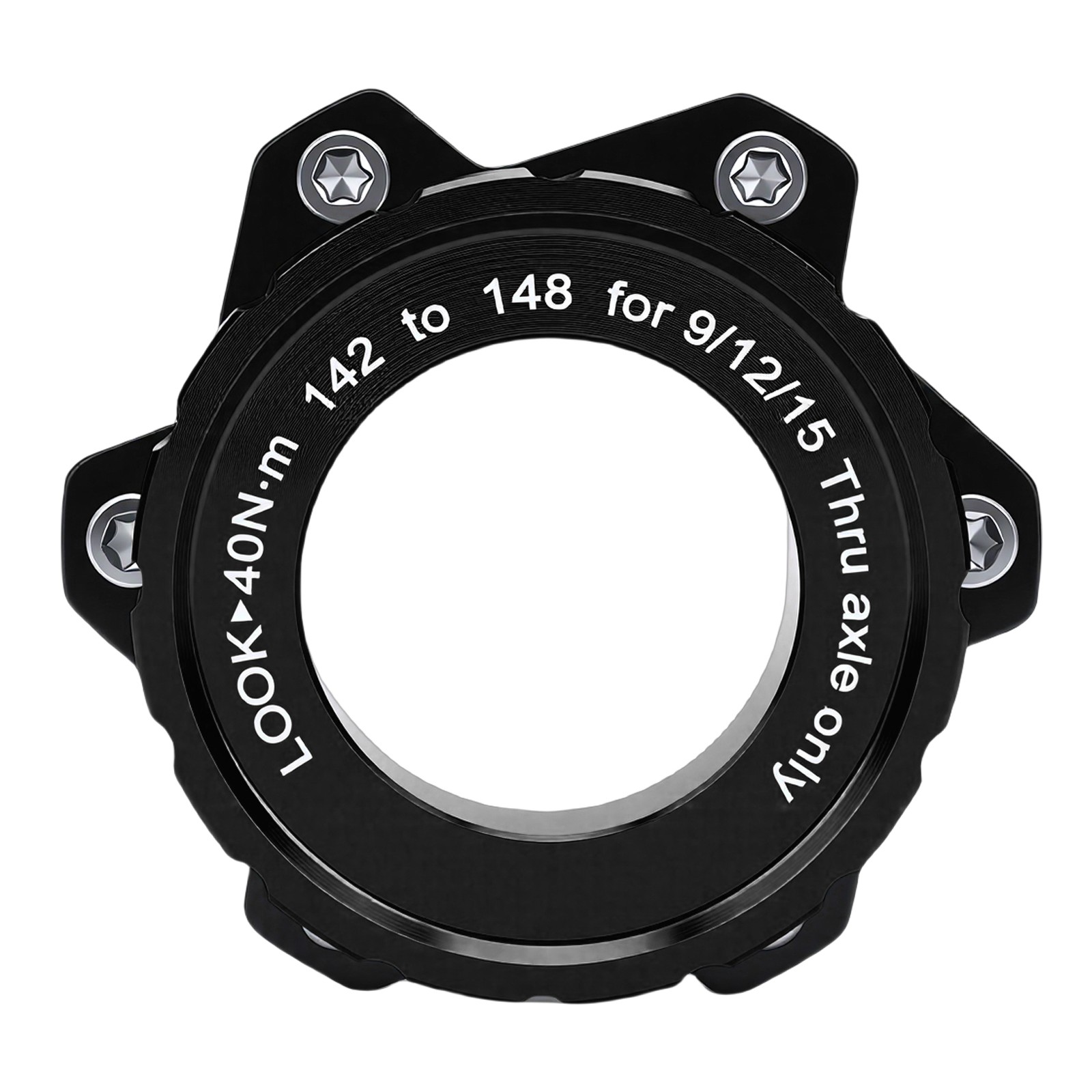 Bike Center Lock Adapter 142mm To 148x12mm Center Lock To 6 Bolt Adapter Fo HQAY