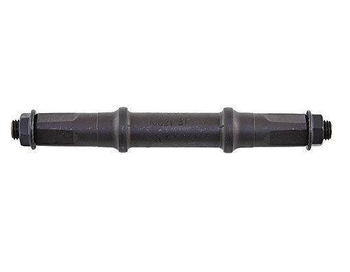 Bicycle Cotterless Bottom Bracket Axle Square NUT Style Black Variable Lengths