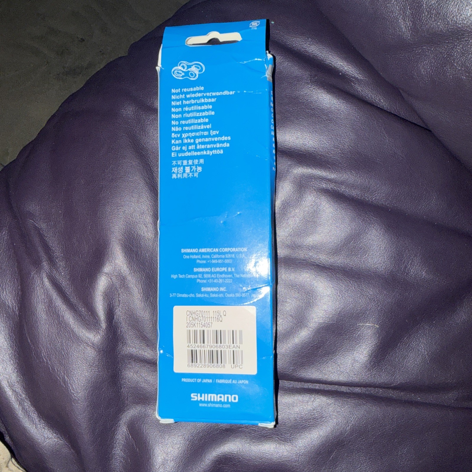Genuine Shimano Chain E Bike Rated 11s HG-EV HG-X11 Ultegra CN-HG701-11 116L