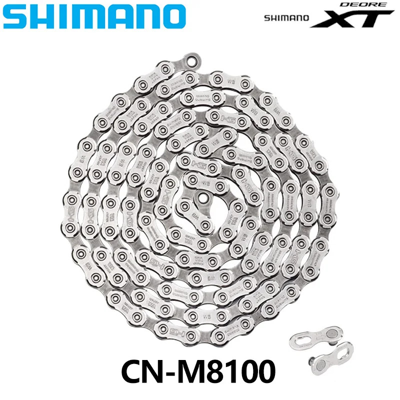 DEORE SLX XT XTR M6100 M7100 M8100 M9100 12Speed Chain for Mountain Bike 12S Cha