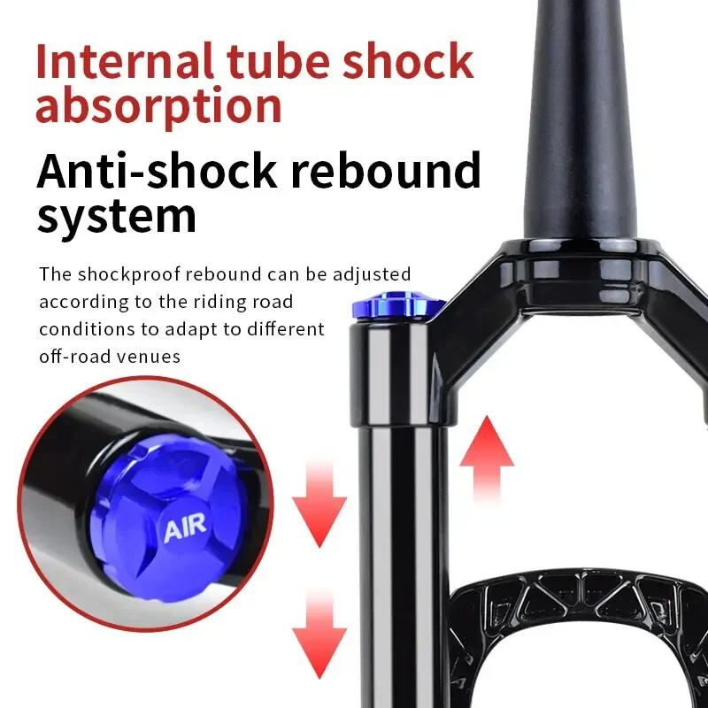 Mountain Bicycle Boost Suspension Air Fork 27.5/29Inch 120mm Travel Front Fork