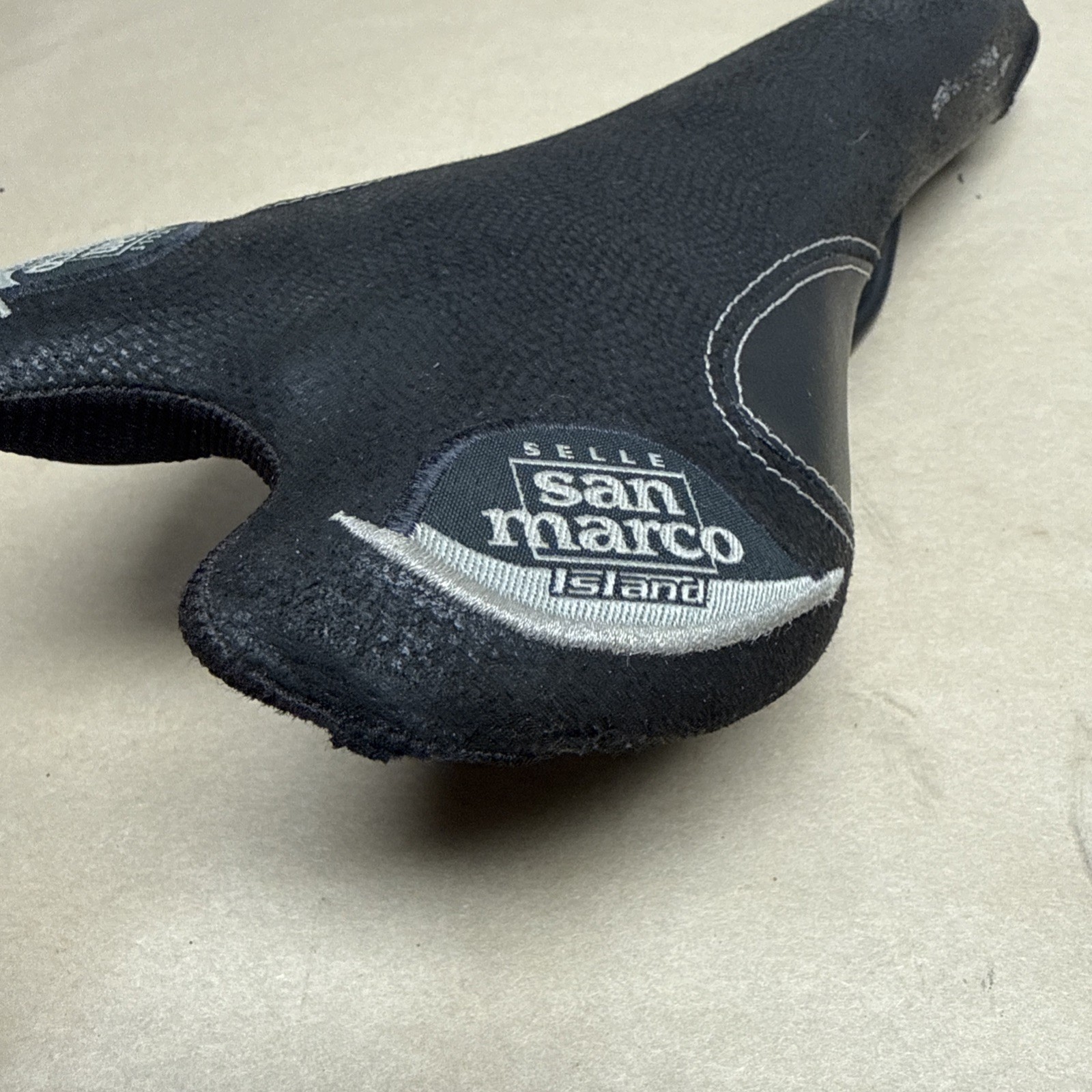 Black Selle San Marco Island Ponza Lux Bicycle Saddle Italy Carbon Steel 40