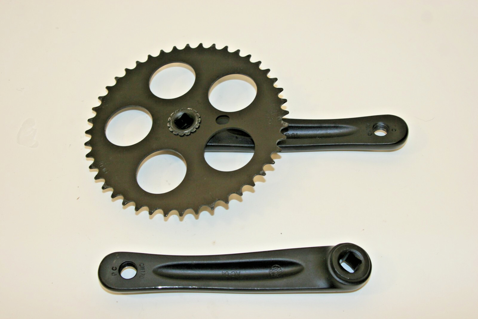 SE Bike Singlespeed, Fixie Alloy/Steel Crankset 1 x 44T 170 mm Black SEC7