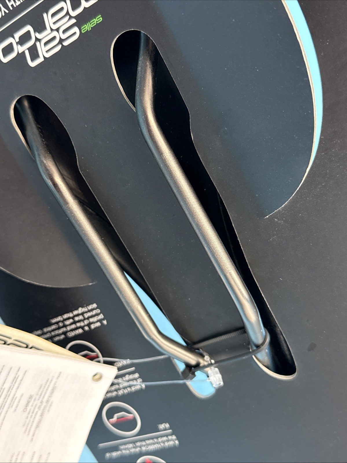 Selle San Marco REGALE Racing Wide Black Microfeel Saddle Xsilite Stainless Rail