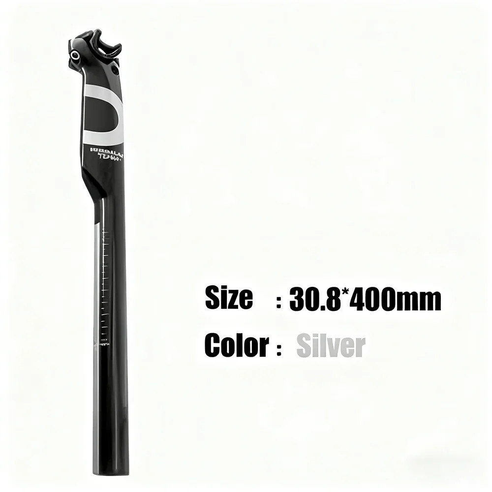 Full Carbon Fiber MTB Road Bike Seatpost Part 27.2mm 30.8mm 31.6mm Diameter