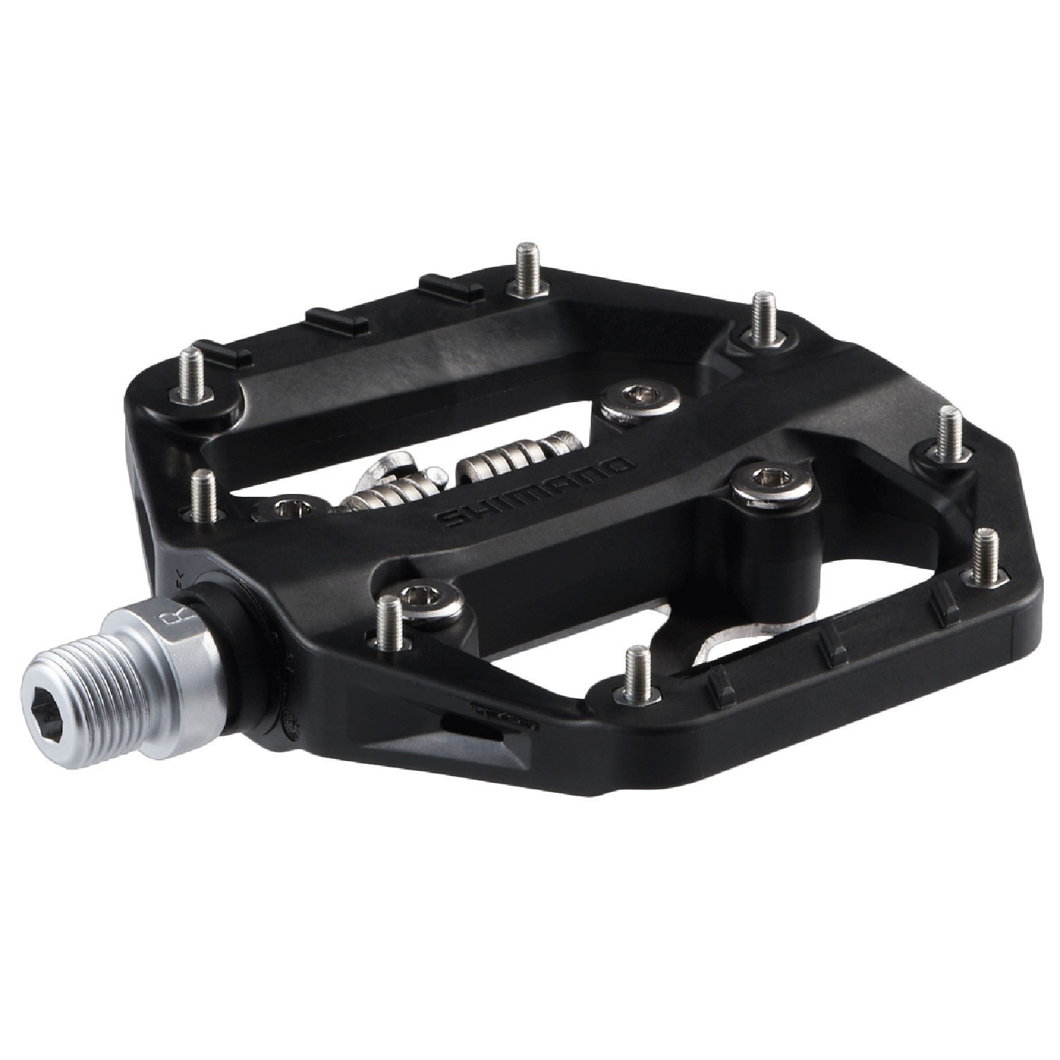 Shimano PD-EH510 Hybrid SPD / Platform Pedals – 111 x 96 mm Black