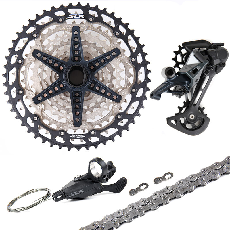 SHIMANO SLX M7100 1×12 Speed 10-51T Groupset Shifter Derailleur Cassette w/Chain