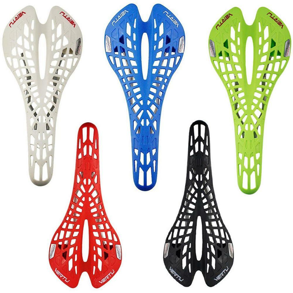 VERTU Ultra Light Cycling Bicycle Seat Saddle Hollow Spider Shock Absorption NEW