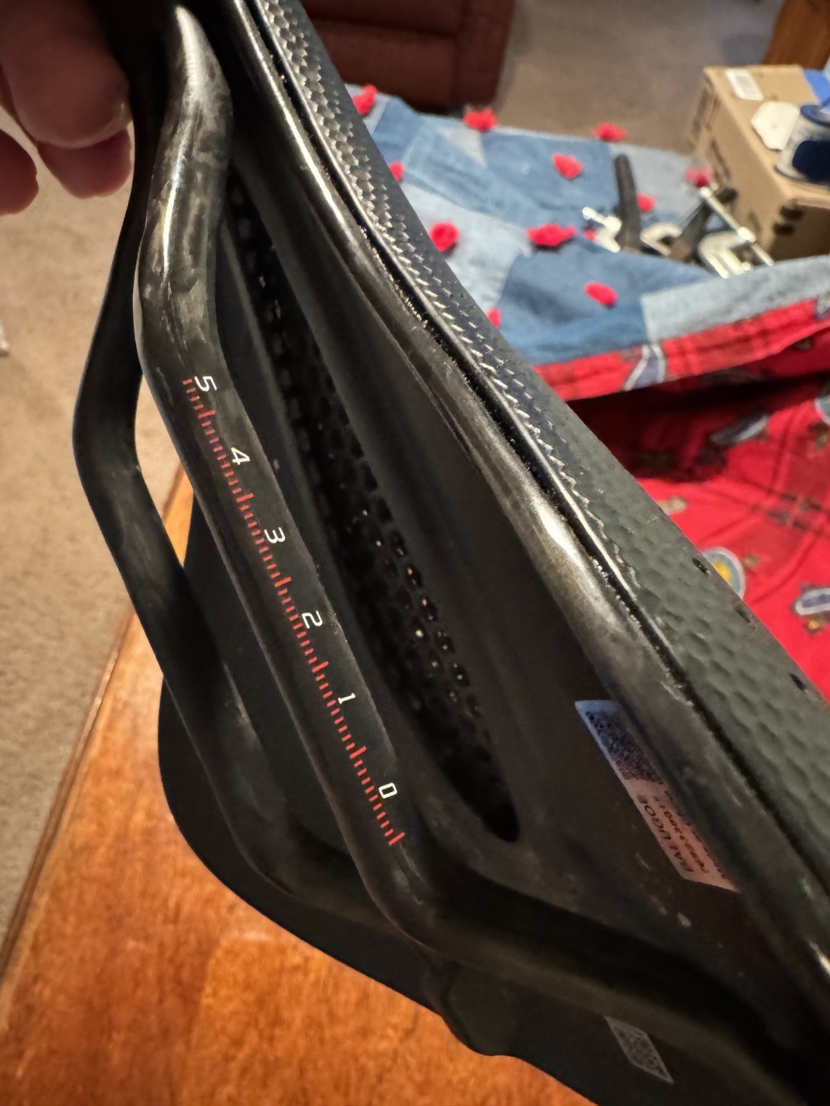 BUCKLOS 3D Printed Ultralight Carbon Fiber Road Bike Saddle 155mm