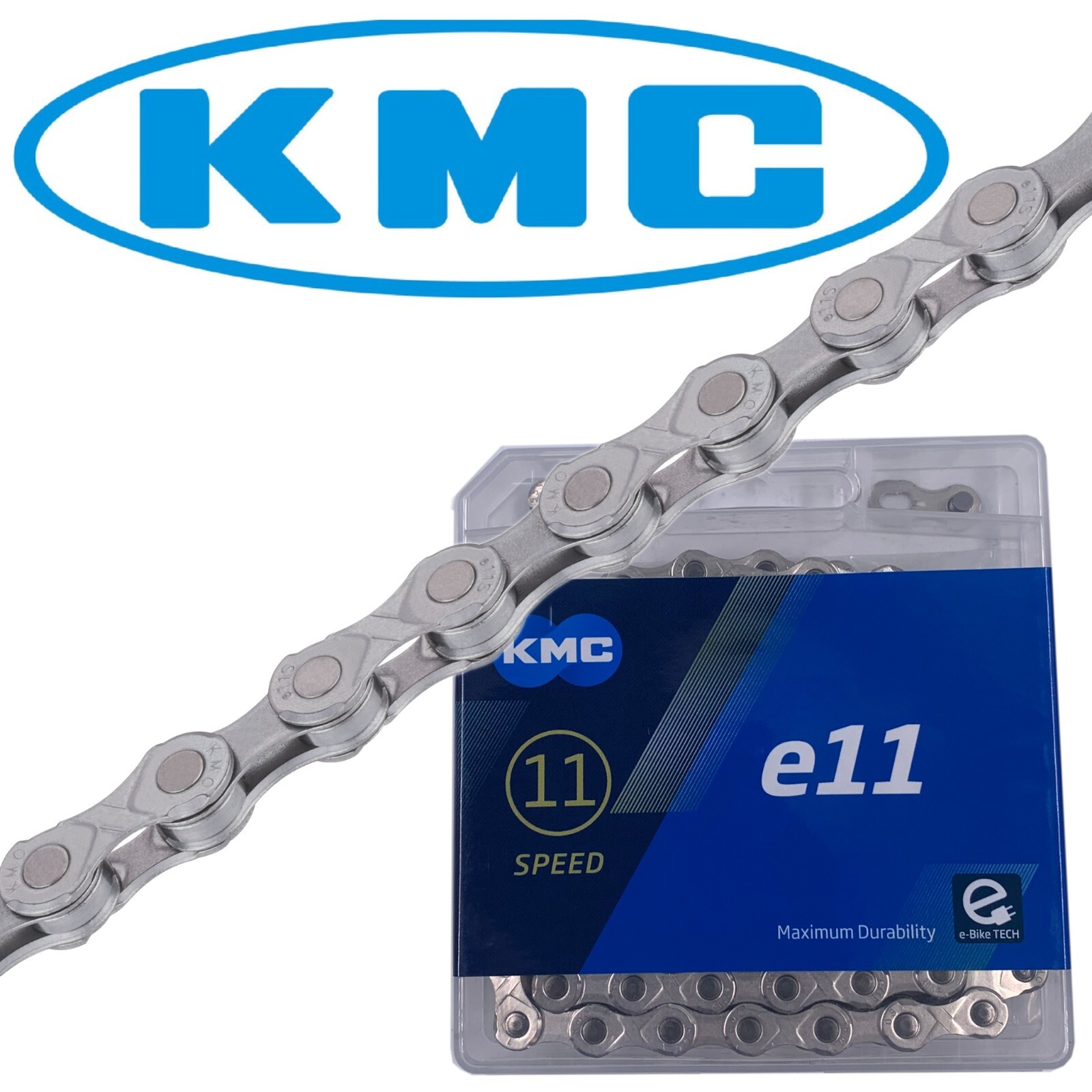 Products KMC e11 EPT 11 Speed Chain 136L Anti Rust Road Hybrid MTB & e Bike