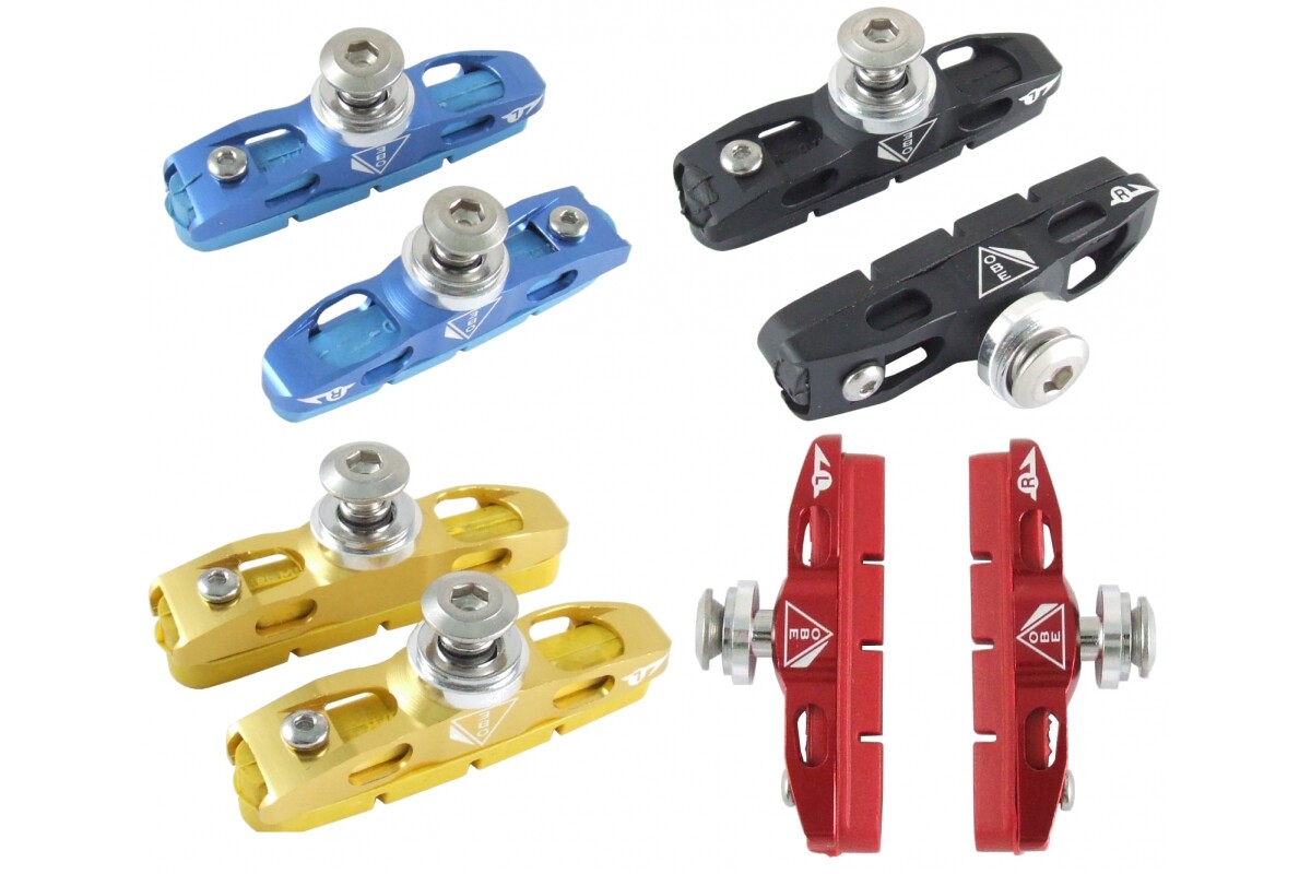 Ultralight Strong Al CNC Cartridge Holder Brake Shoes /Pads for Shimano Dura-Ace