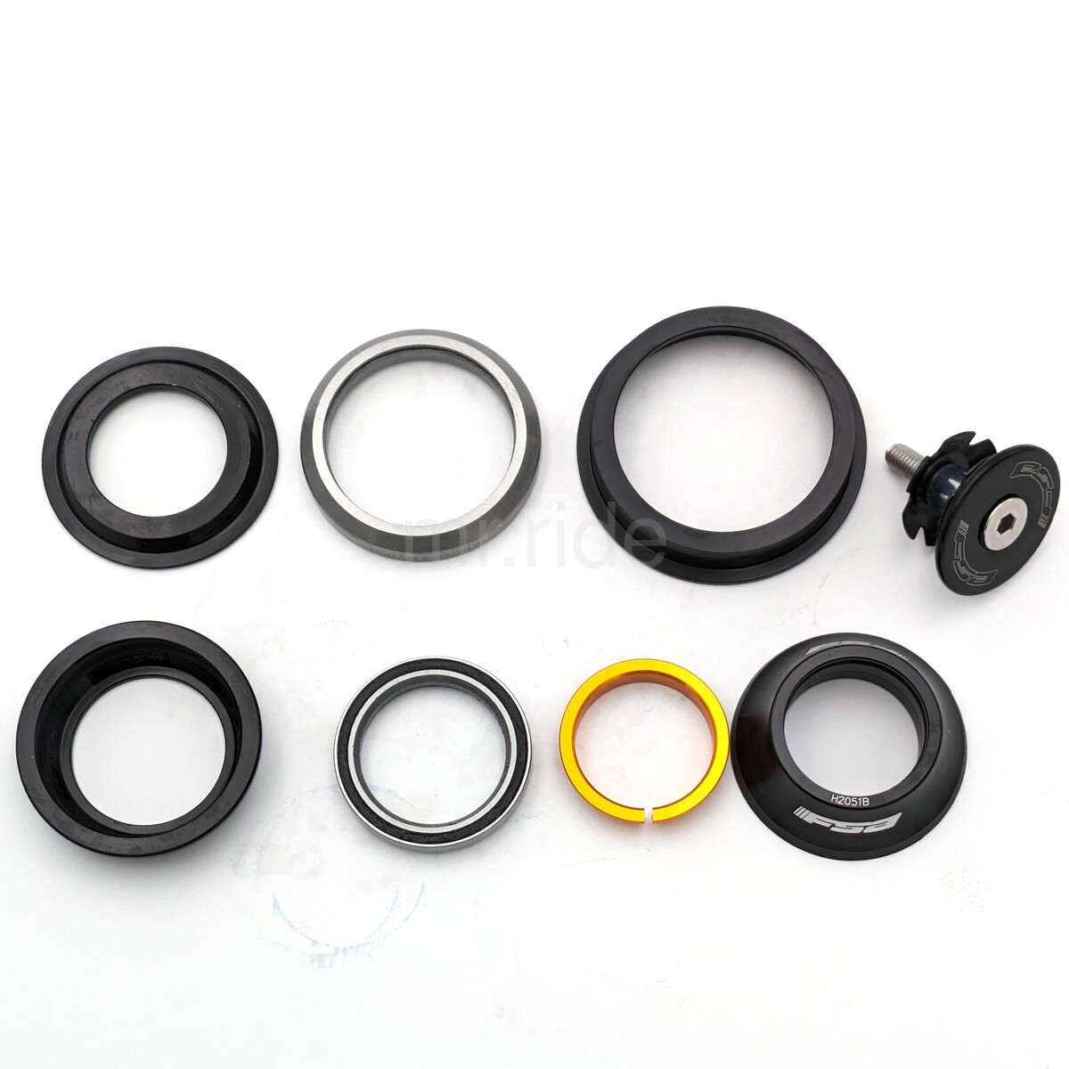 FSA No.57-1 Orbit 1.5 ZS 1-1/8″-1.5″ Tapered Headset OD 50mm/62mm w/Top Cap