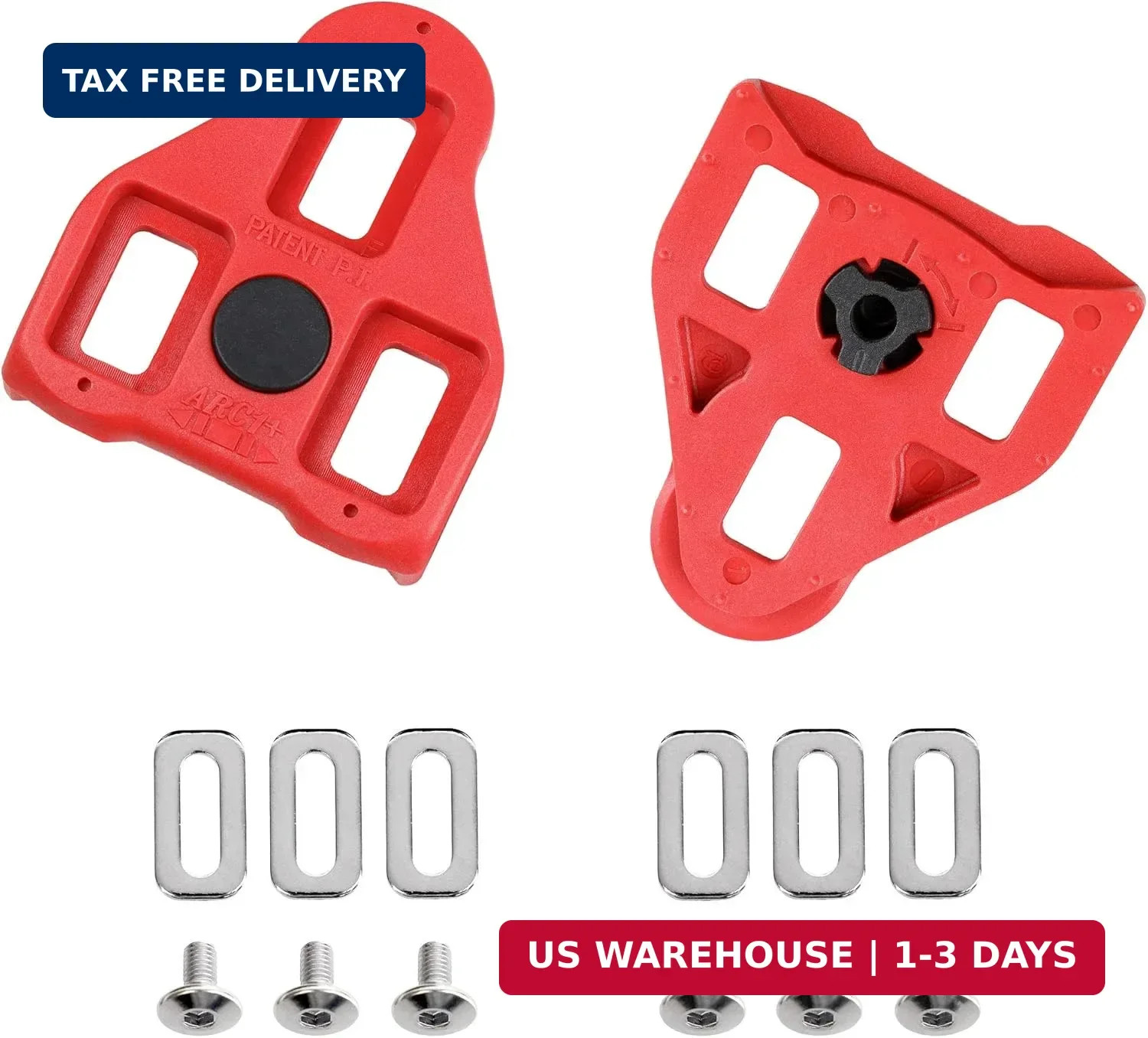 CyclingDeal Bike Cleats Compatible with Peloton & Look Delta – Indoor Cycling &