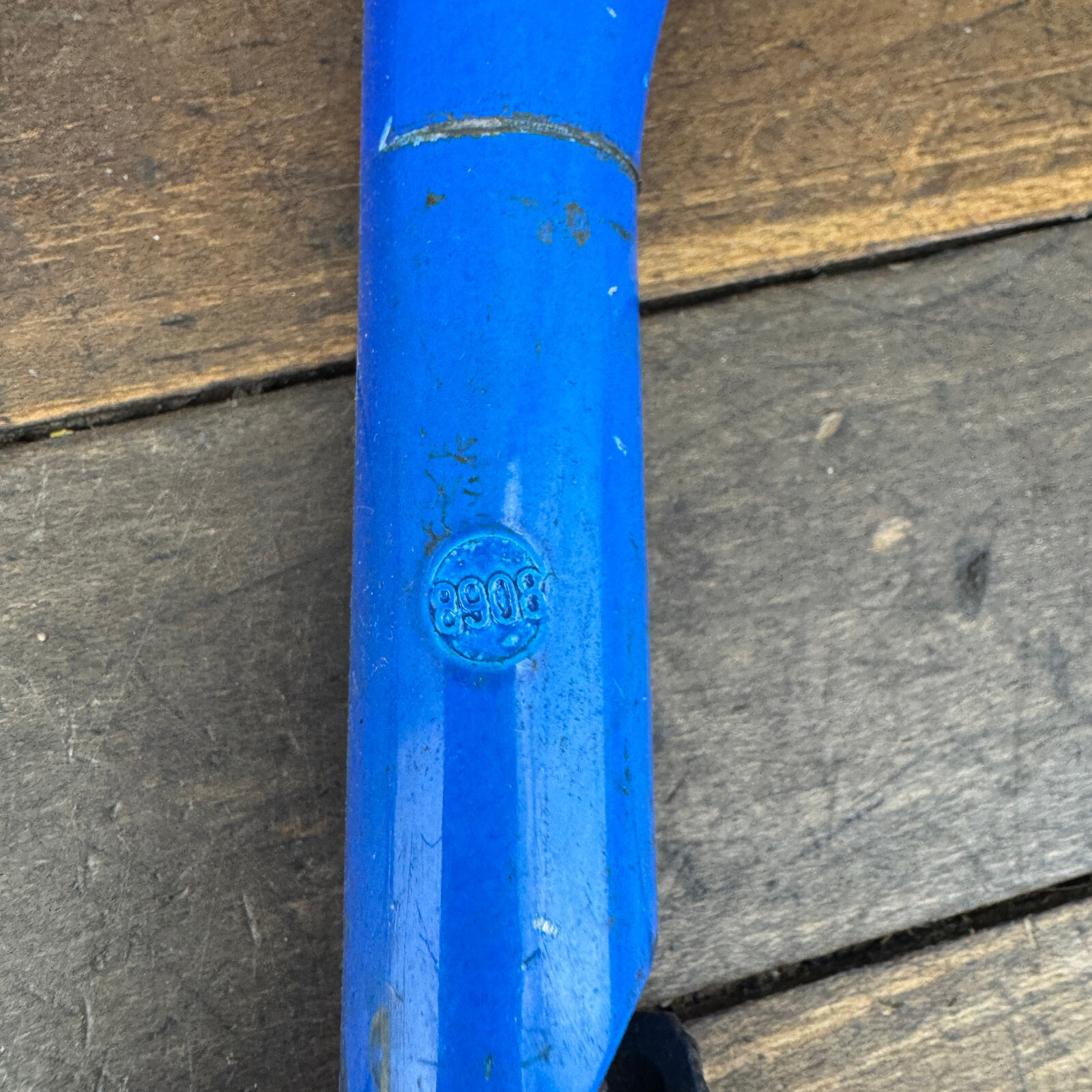Vintage Riser Stem Blue 80 mm Reach 25.4 mm Gravel Grinder Cafe 22.2 ATB MTB