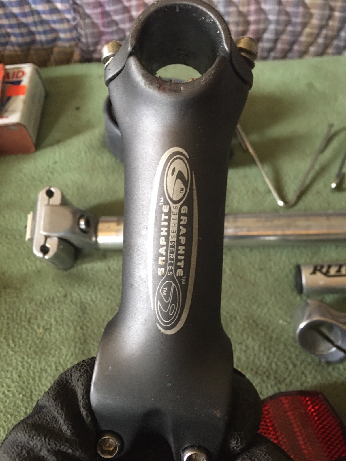 Ritchey Seatpost Aluminum Seat post, Graphite Series, Seort, Minoura Bike Parts￼