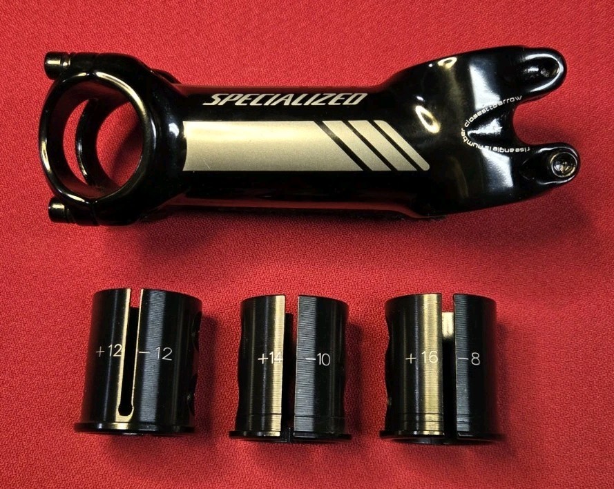 Specialized 105mm Stem w 3 Stem Diameter Reducers. Used. Good-Very Good Cond