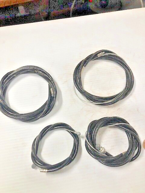 Lot of 4- Bicycle Cables & Housing derailleur & brake Cables–B71-O