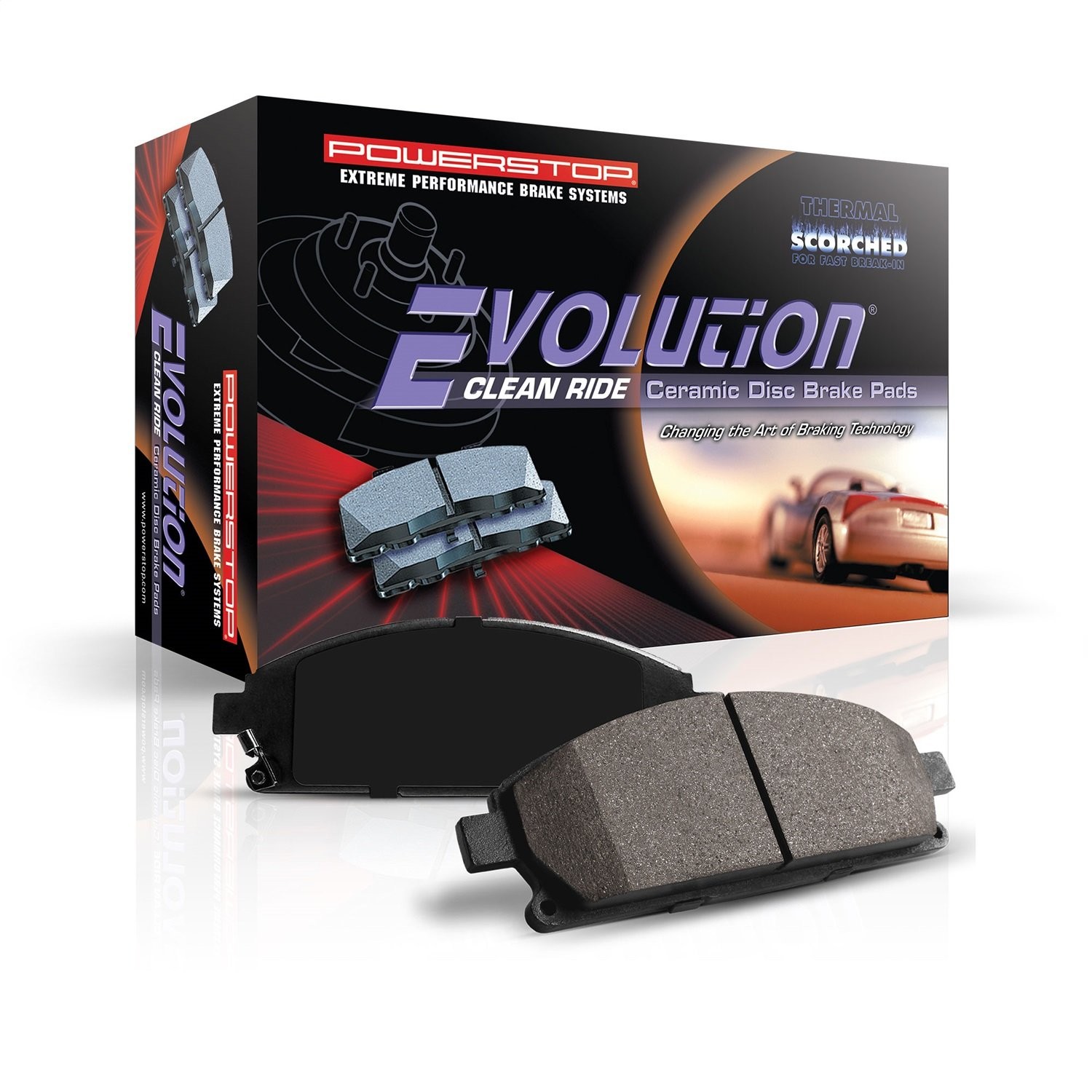 Powerstop Front Brake Pads For Ford Taurus 1995-99 Taurus 2001-07 Thunderbird